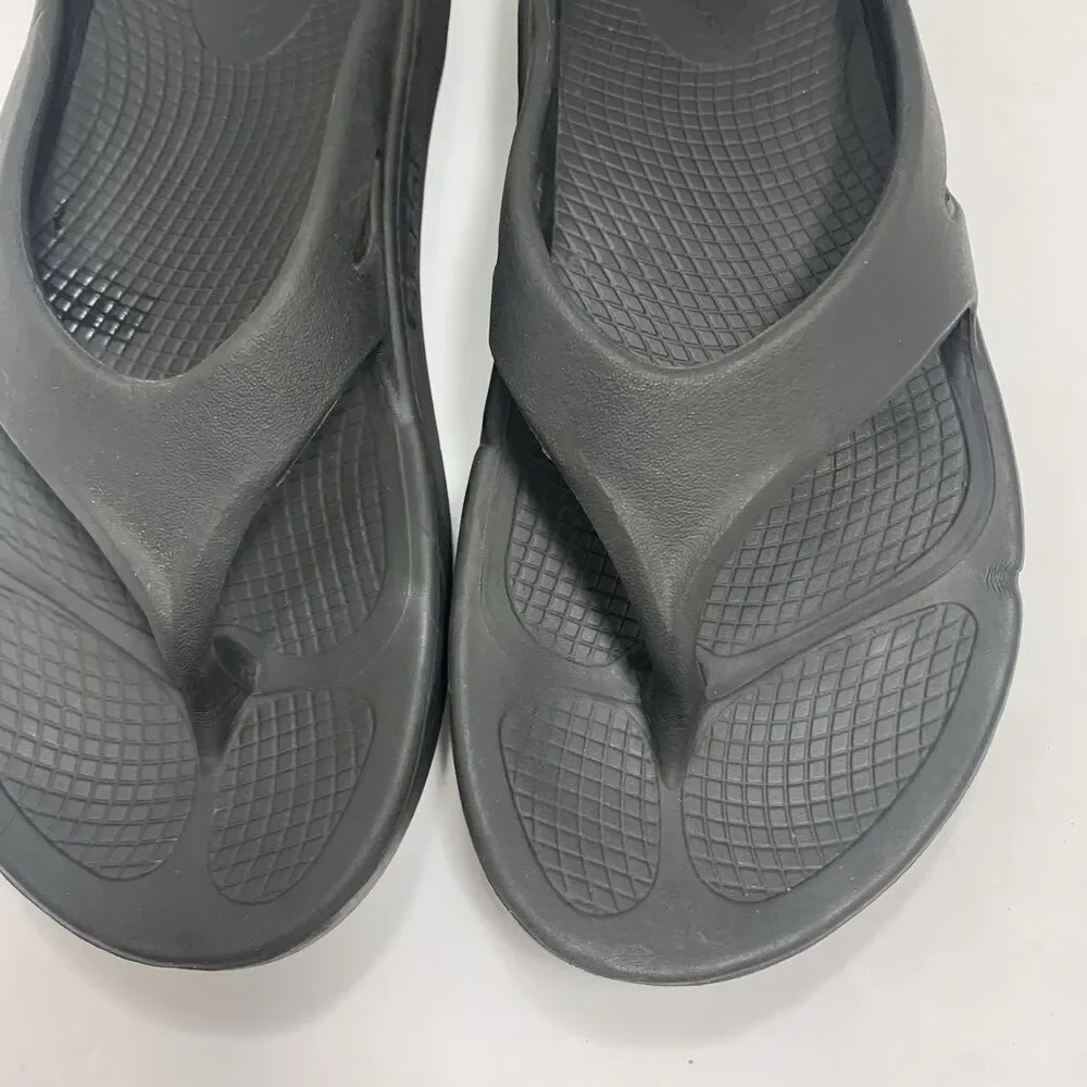 Oofos Slip-On Slides Thonged Comfort Sandals Size 6 Women’s